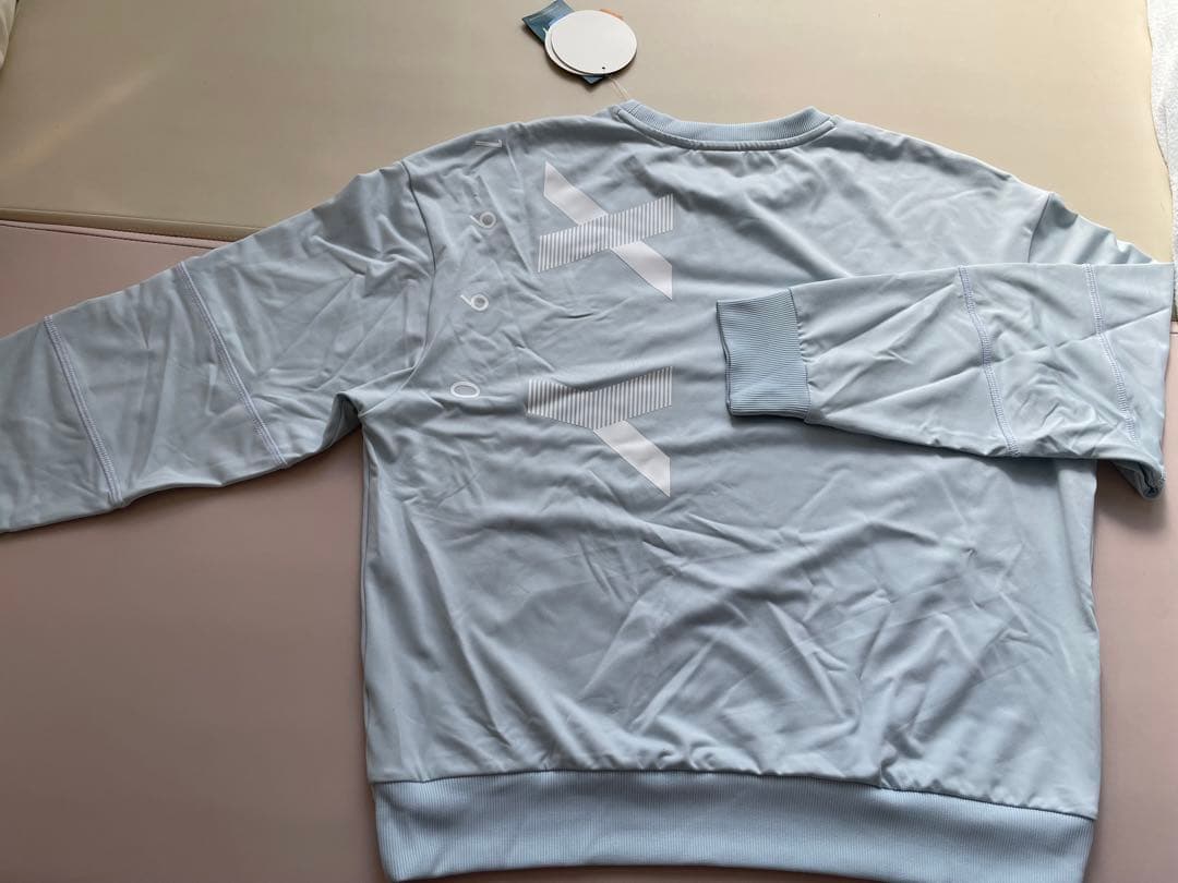 新品　ロキシー　セットアップ　水色　ジャージ　スポーツウェア