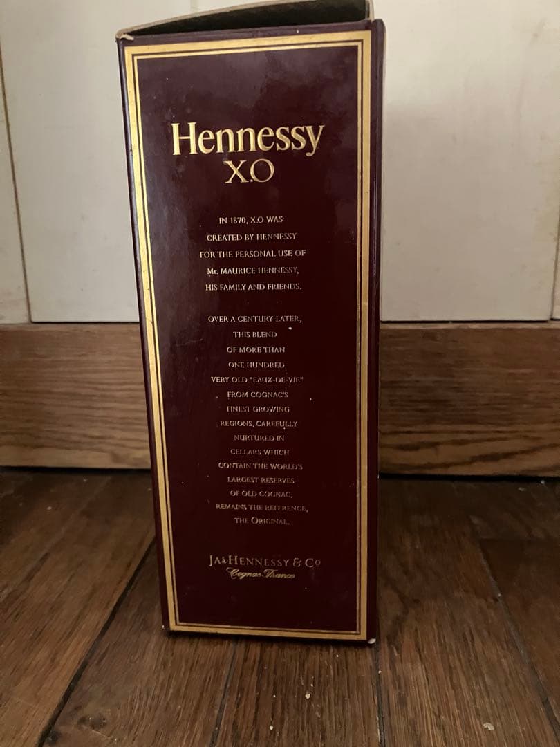 [未開栓]hennessy cognac x.o ヘネシー コニャック 袋未開封