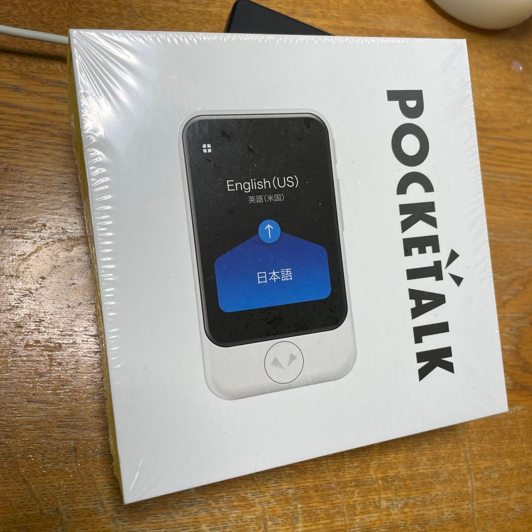 ポケトーク S / POCKETALK S PTSGY メタルグレー　未開封
