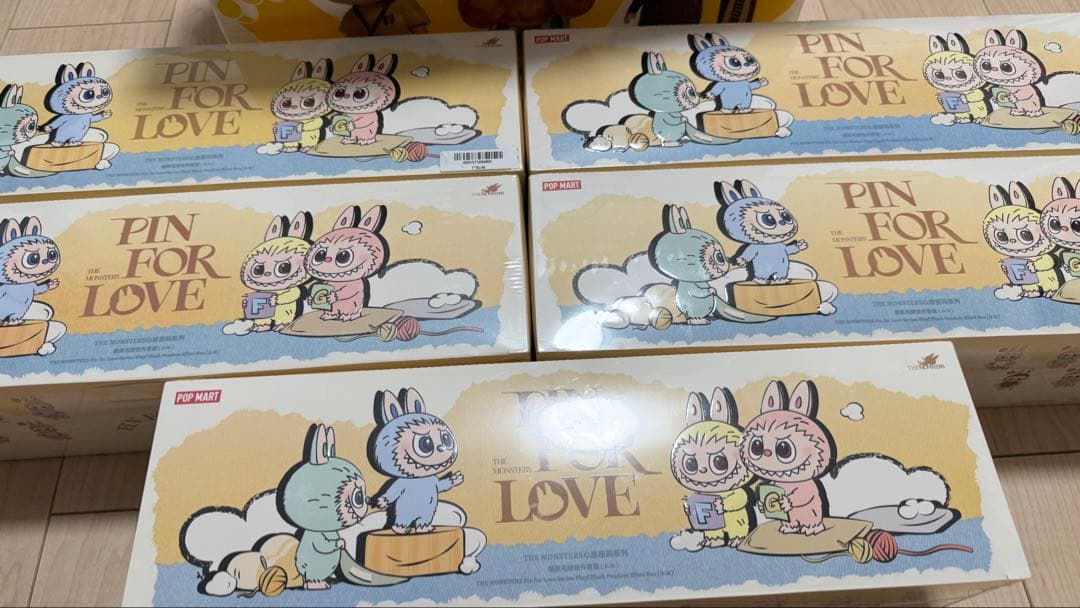 POP MART PIN FOR LOVE 14種類セット4アソート