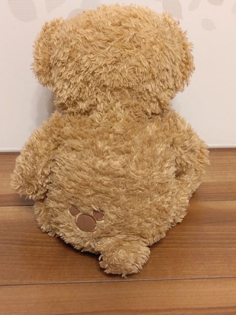 【美品、超レア】初期ダッフィーぬいぐるみ2004～2005購入　ビーズ入り白タグ