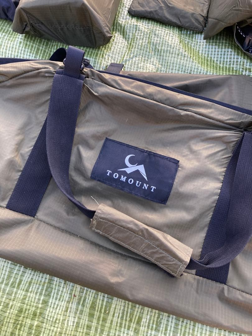 TOMOUNT Gmoonドームテントシェルター 設営簡単 付属品多数 状態良好