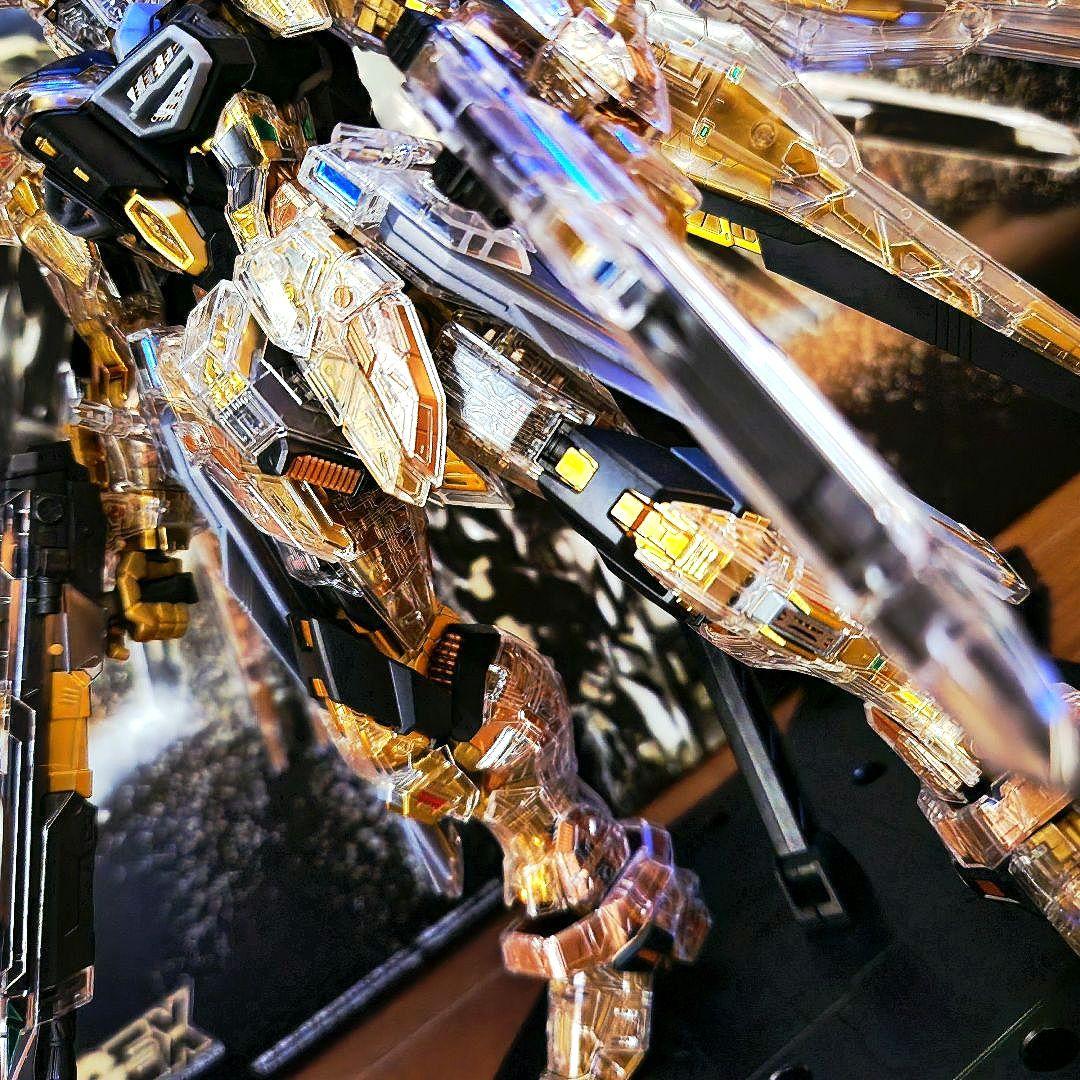 ユ*ナ様 ガンプラ MGEX ストライクフリーダム メカニカルクリア プラモデル