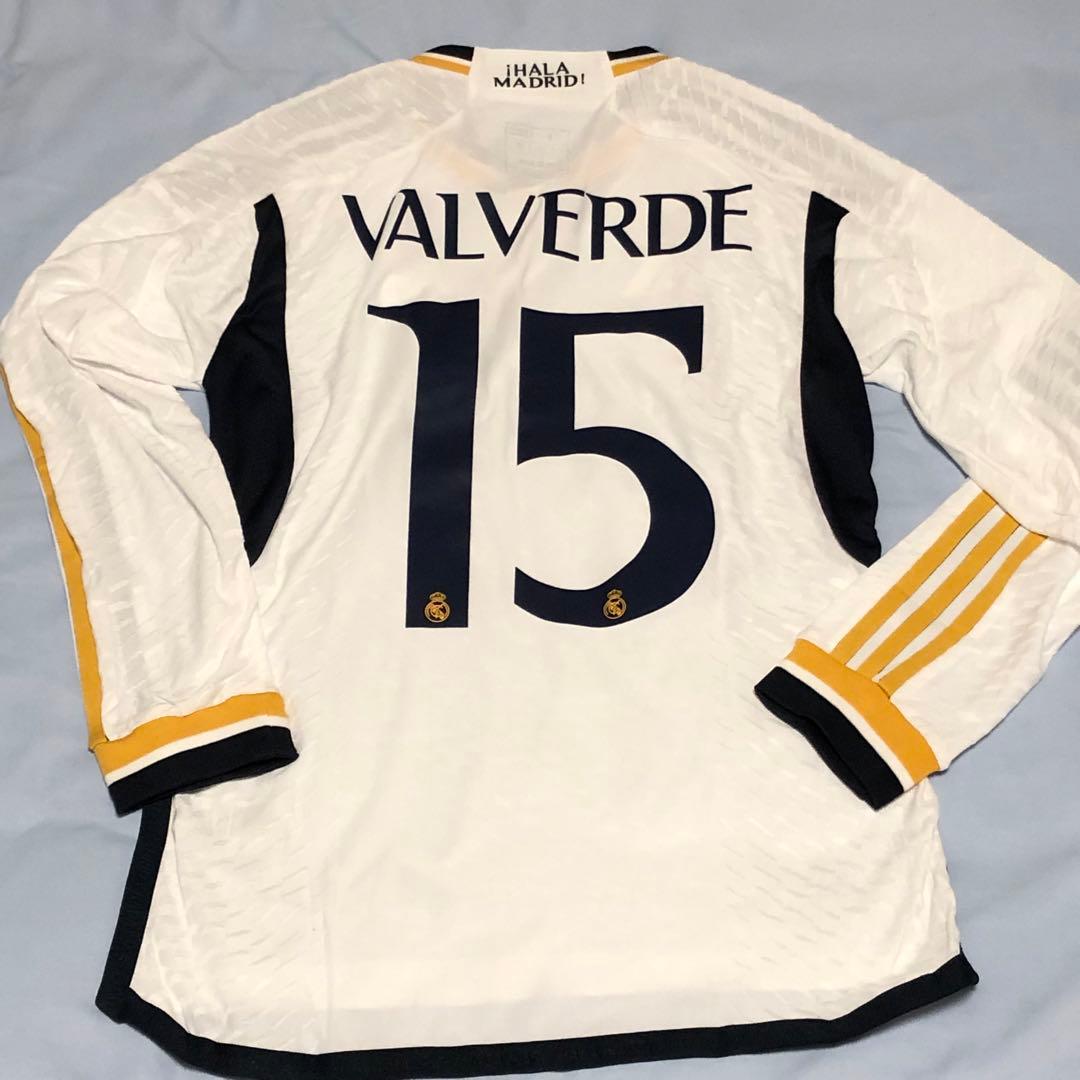 【チャンピオンズリーグ】Real Madrid オーセンティック 長袖　S