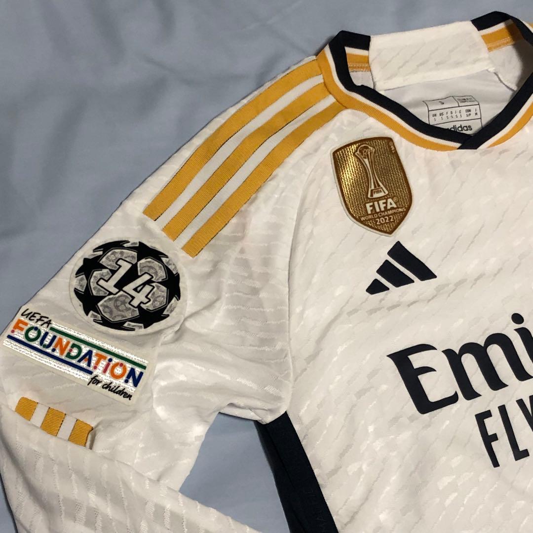 【チャンピオンズリーグ】Real Madrid オーセンティック 長袖　S