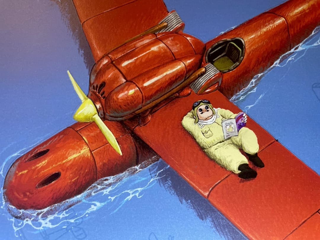 ジブリ名作「紅の豚」　台湾限定版　ポスター全3種