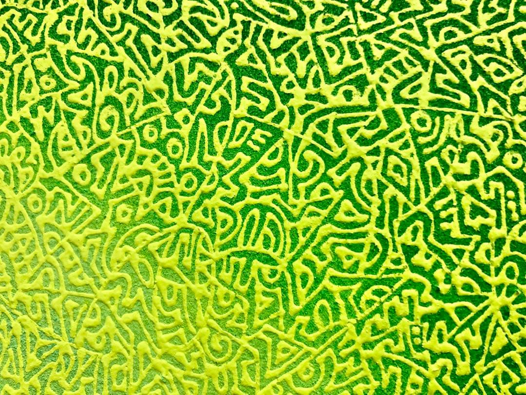 原画　孔雀　動物画　絵画　アクリル画　現代アート　細密画　手描き　一点物