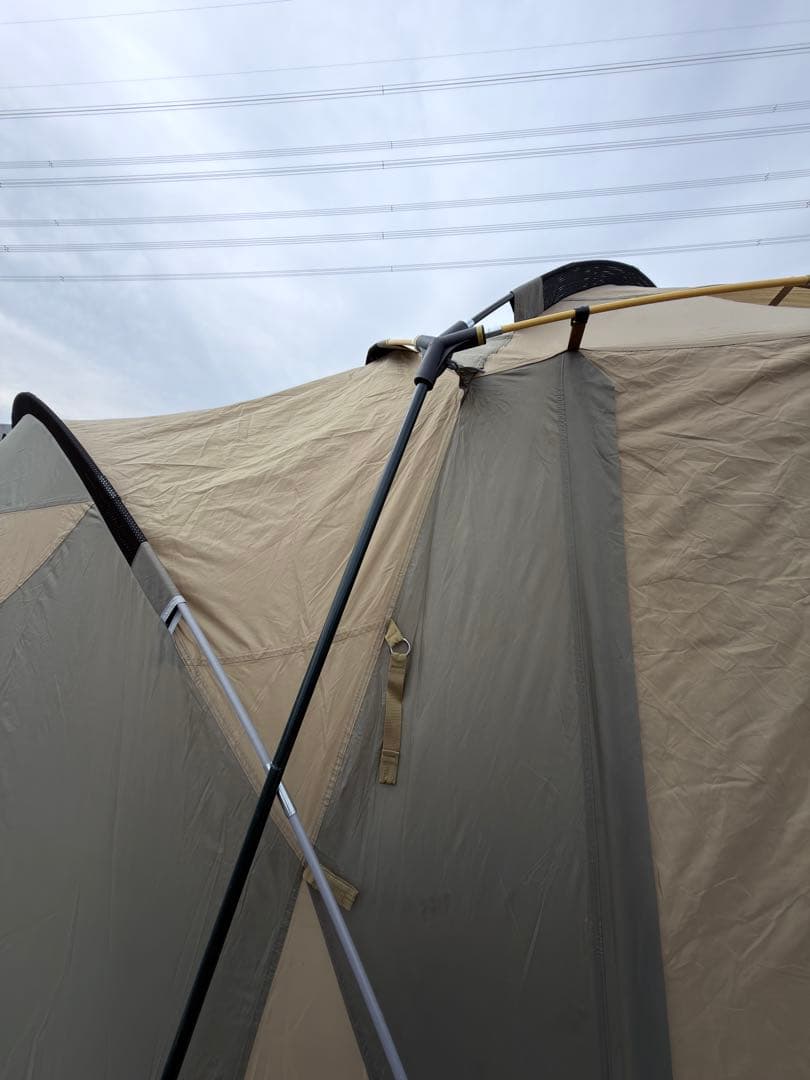 コールマン ラウンドスクリーン 2ルームハウス オリーブ×コヨーテ