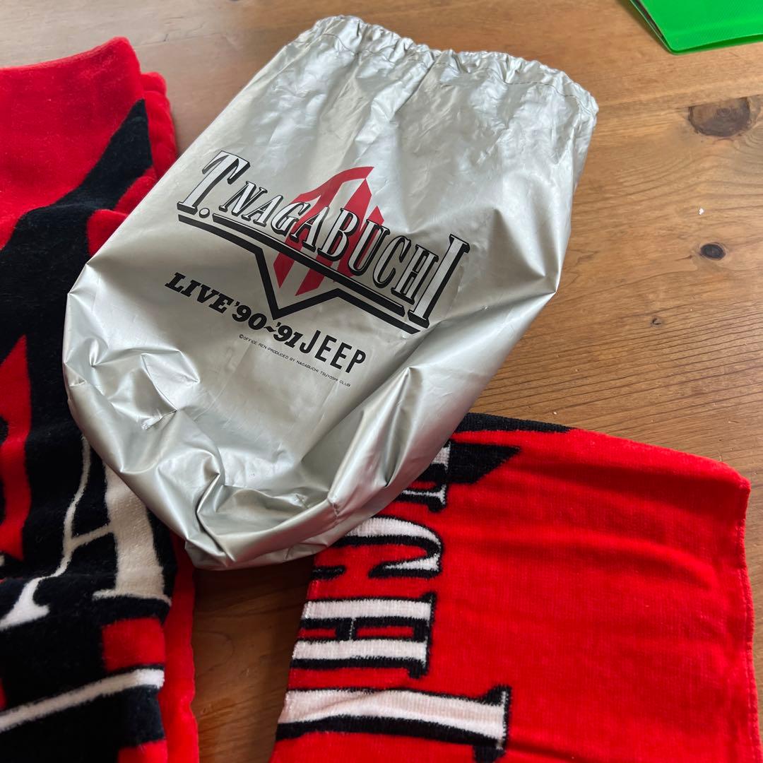 T.NAGABUCHI LIVE'90-'91 JEEP タオル