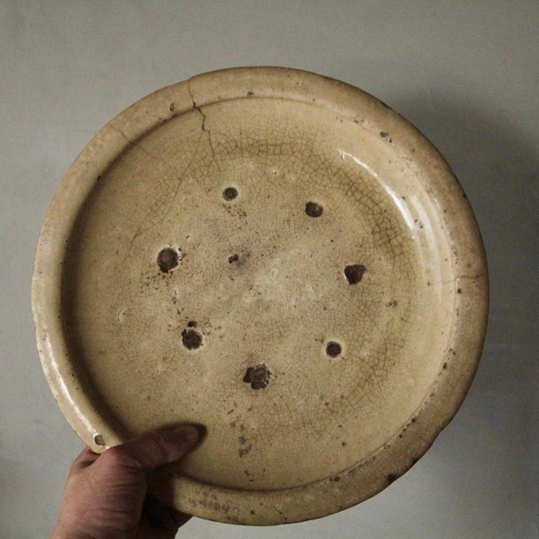 味の佳い 瀬戸 石皿 古美術 古道具 アンティーク