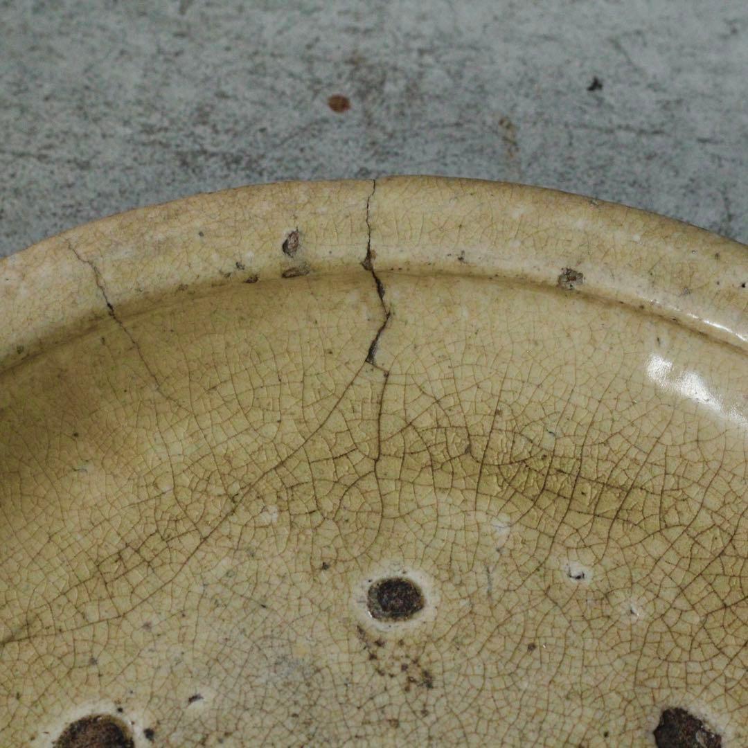 味の佳い 瀬戸 石皿 古美術 古道具 アンティーク