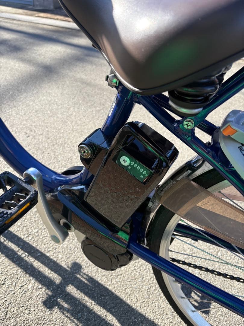 【美品】Panasonic 電動アシスト自転車 ビビ・L 12Ah 26型