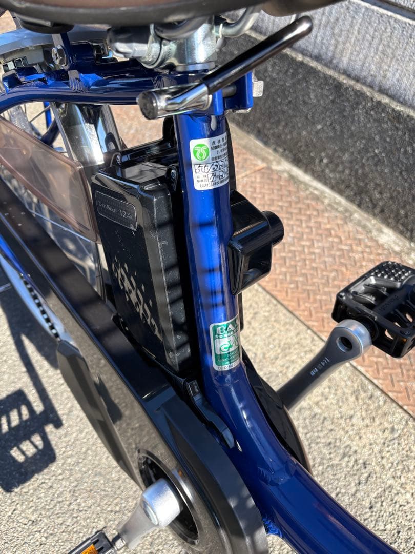 【美品】Panasonic 電動アシスト自転車 ビビ・L 12Ah 26型