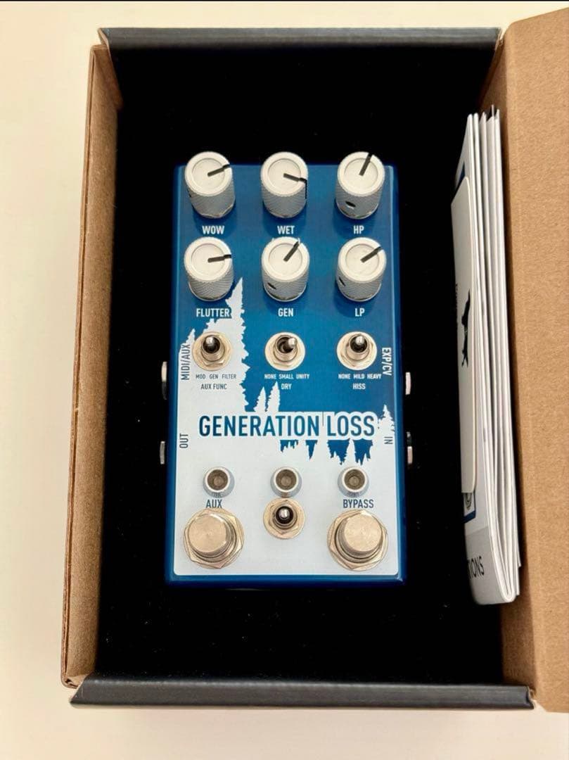 ギター Chase Bliss Generation Loss