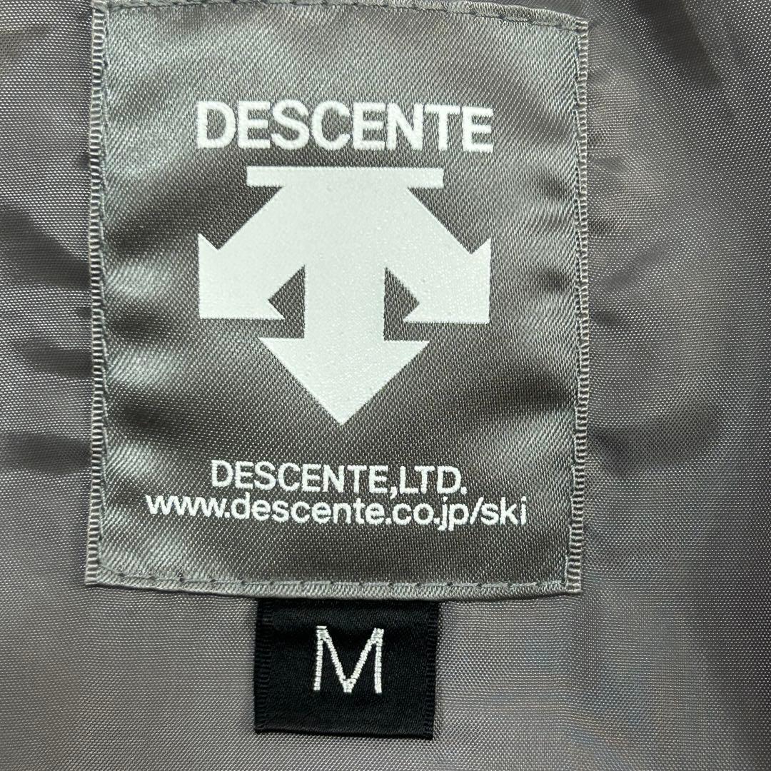 A920 美品 DESCENTE スキーウェア 上下セット メンズ M 赤×黒