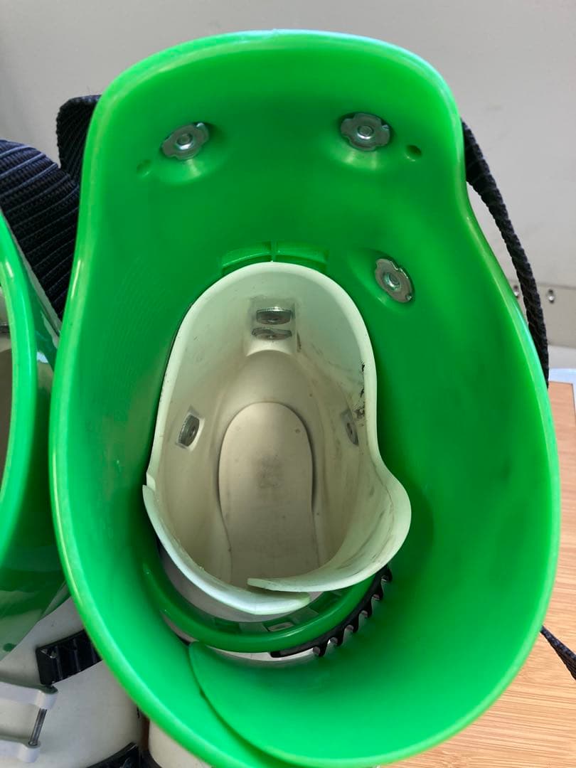 ダルベロスキー靴 ホワイト/グリーン