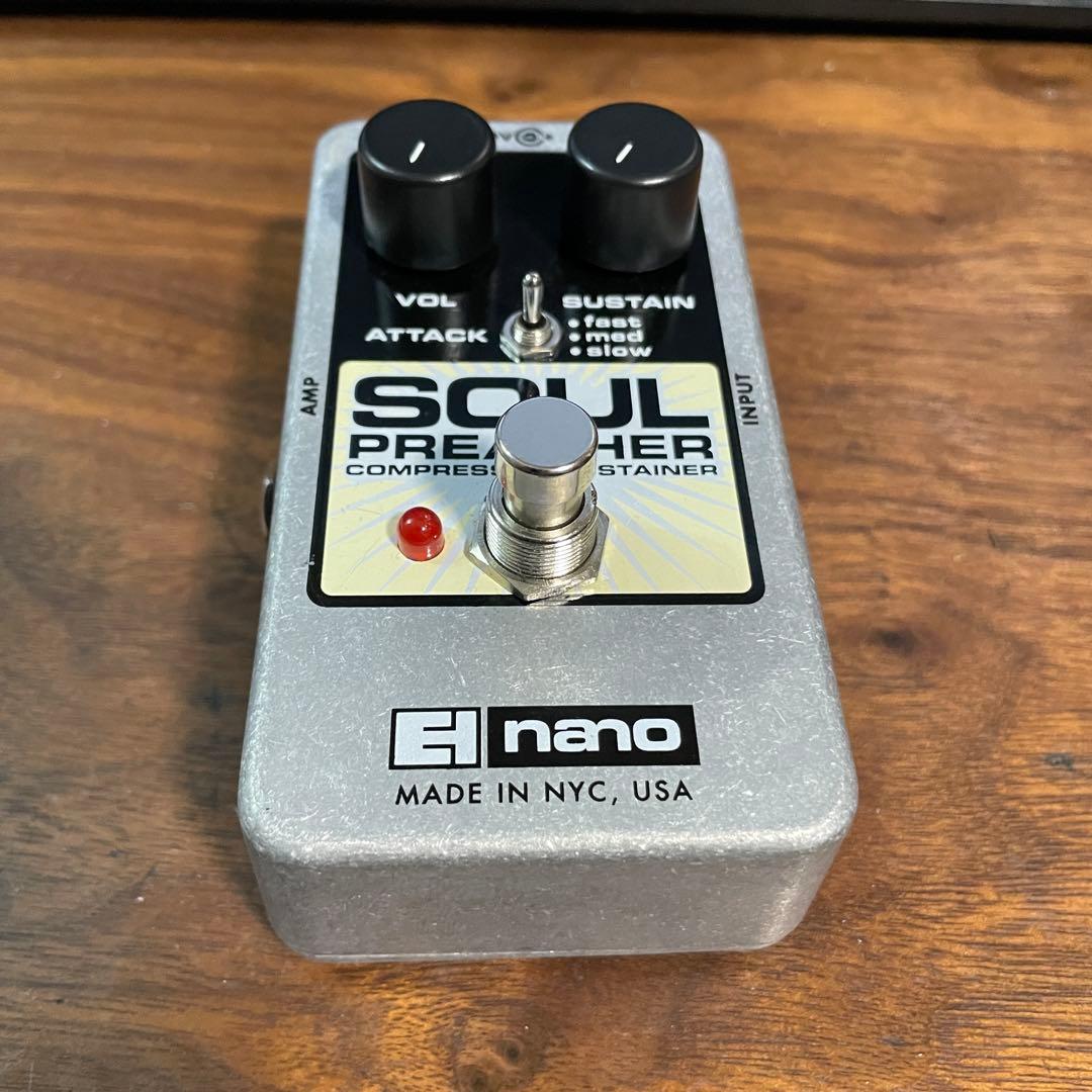 【未使用】エレハモ USA製 SOUL PREACHER コンプ/サステイナー