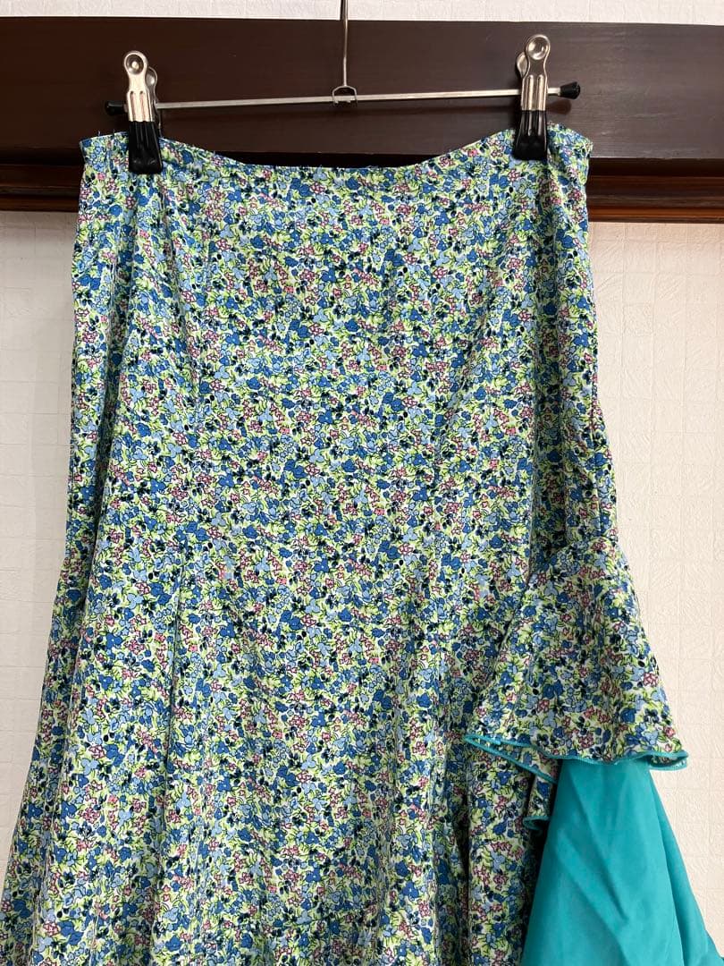 イベリア　HERMOSA フラメンコ　ファルダ　スカート　小花柄