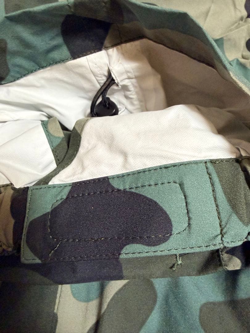 パーリーゲイツ　レインウェア　上下　セットアップ　カモフラ　迷彩　サイズ4