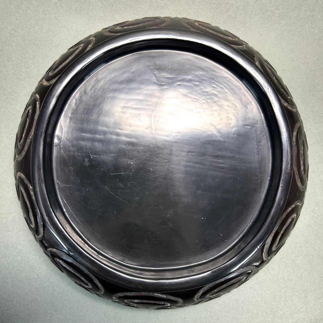 食籠　『唐物　倶利彫　隨竹庵箱書』　随竹庵　堆黒　識箱　中国美術