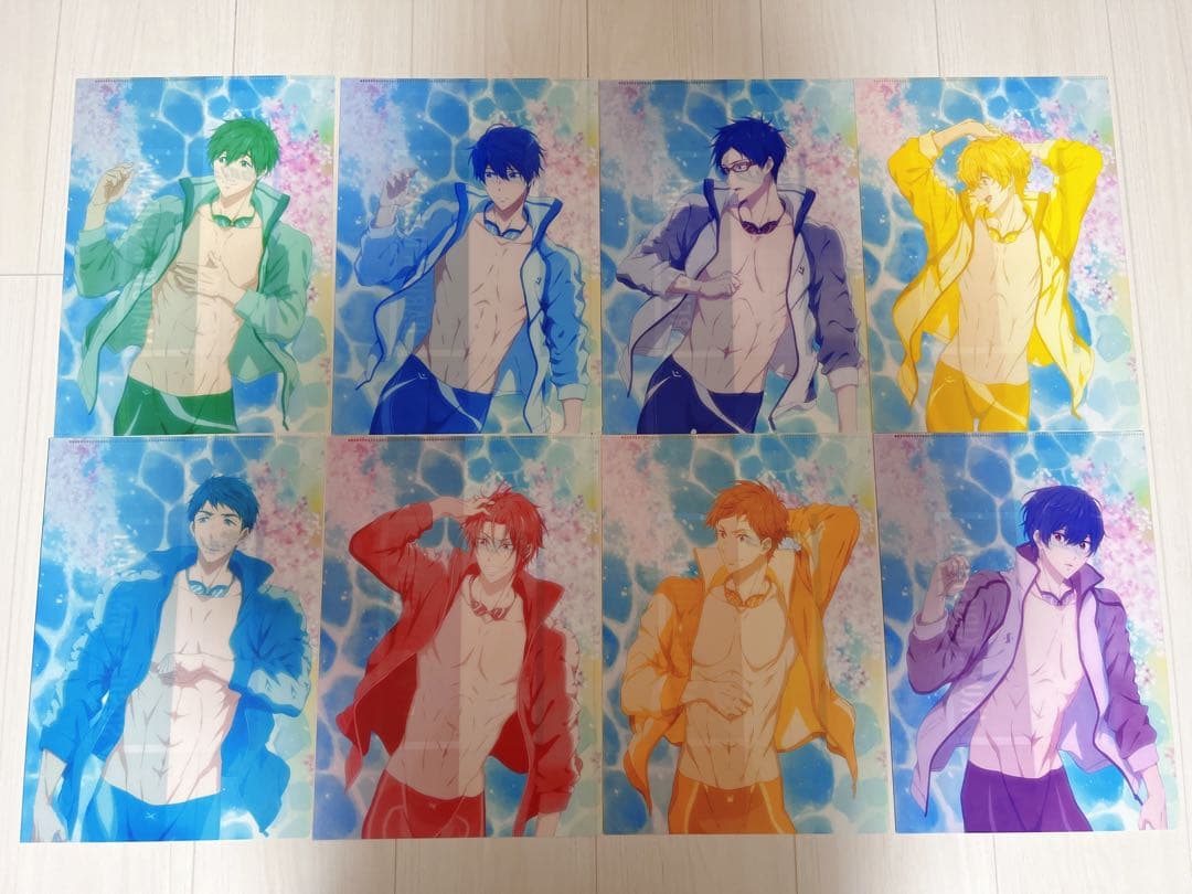 Free!クリアファイルセット