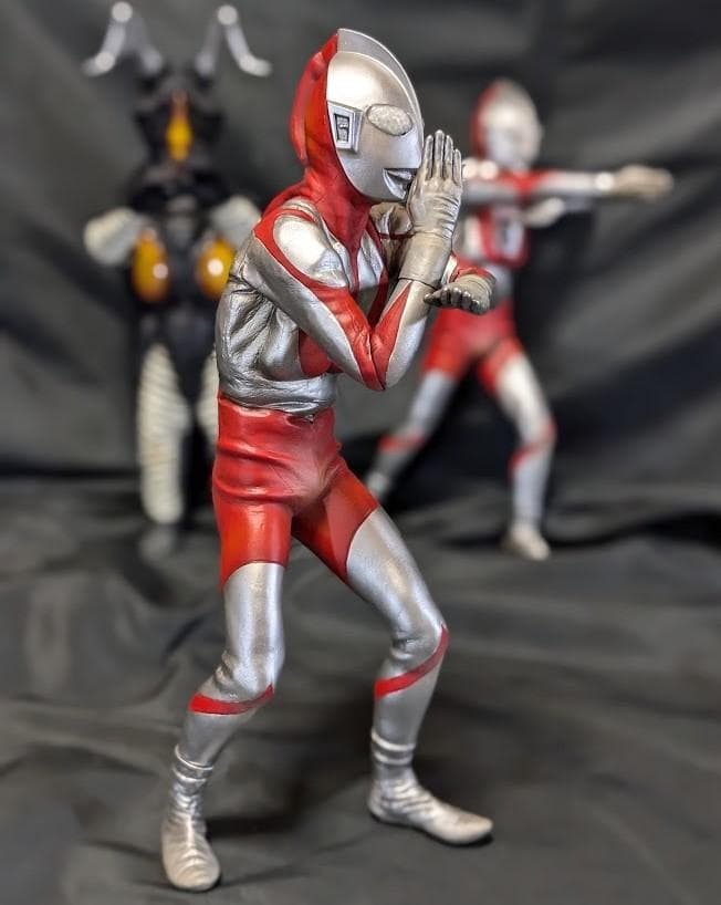 ウルトラマンｃタイプ＆ゼットン（ＣＣＰ）1/6特撮シリーズソフビ３体セット