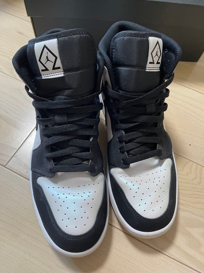 シューズ(男性用) Nike Air Jordan 1 Mid \"Omega/Black/White