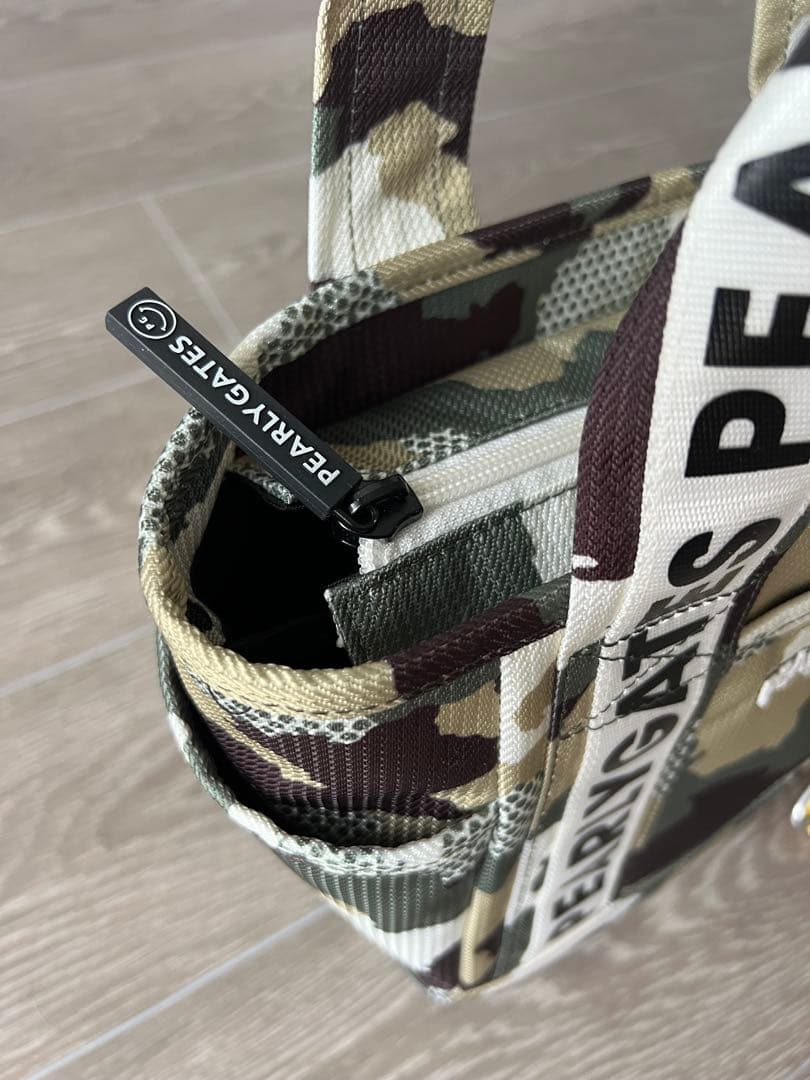 PEARLY GATES パーリーゲイツ 迷彩カモフラージュ柄 カートバッグ