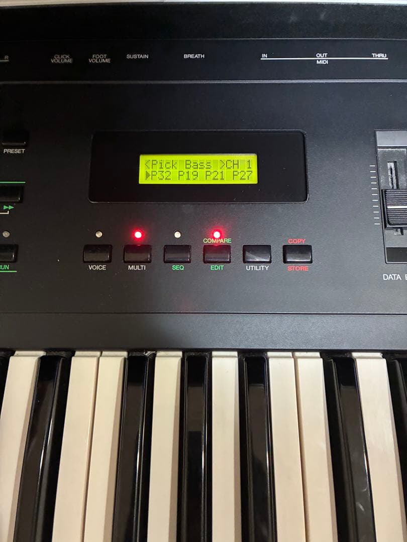 Yamaha SY55 取扱説明書&ケース付き