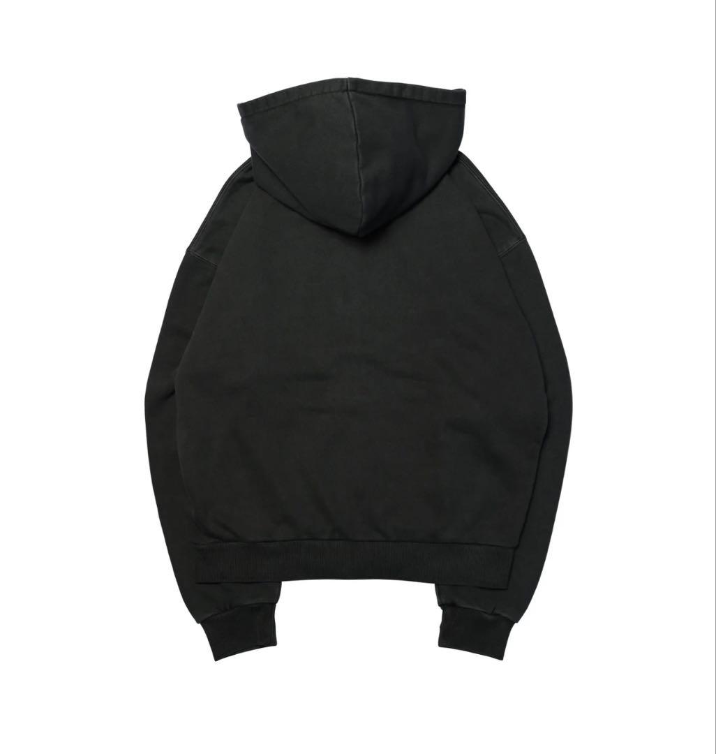 【⚠️明日値上げ予定】らっだぁ ロゴジップフーディー 黒 L