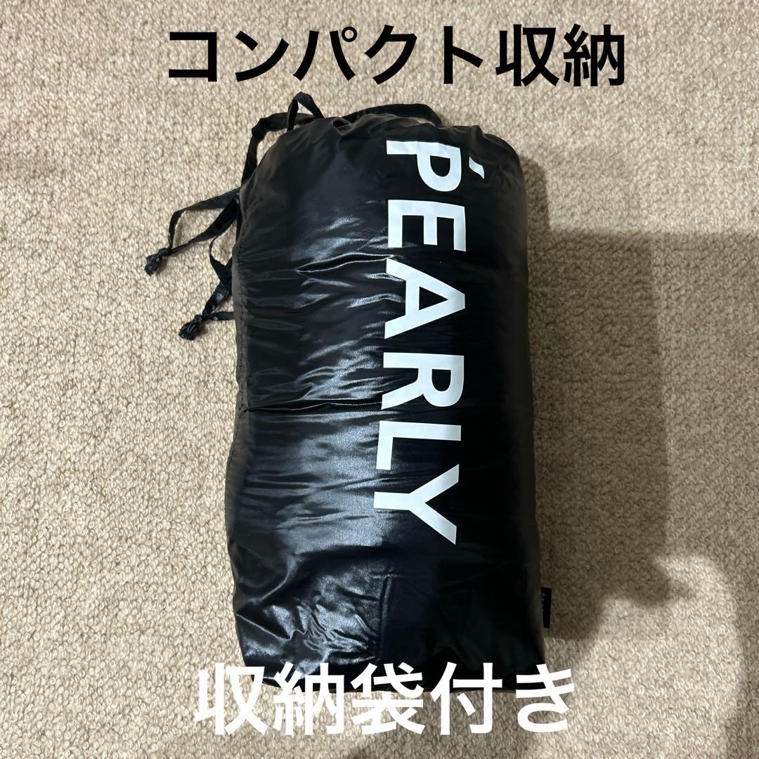 【美品】パーリーゲイツ 2WAYナイロンダウンジャケット 軽量 レディース