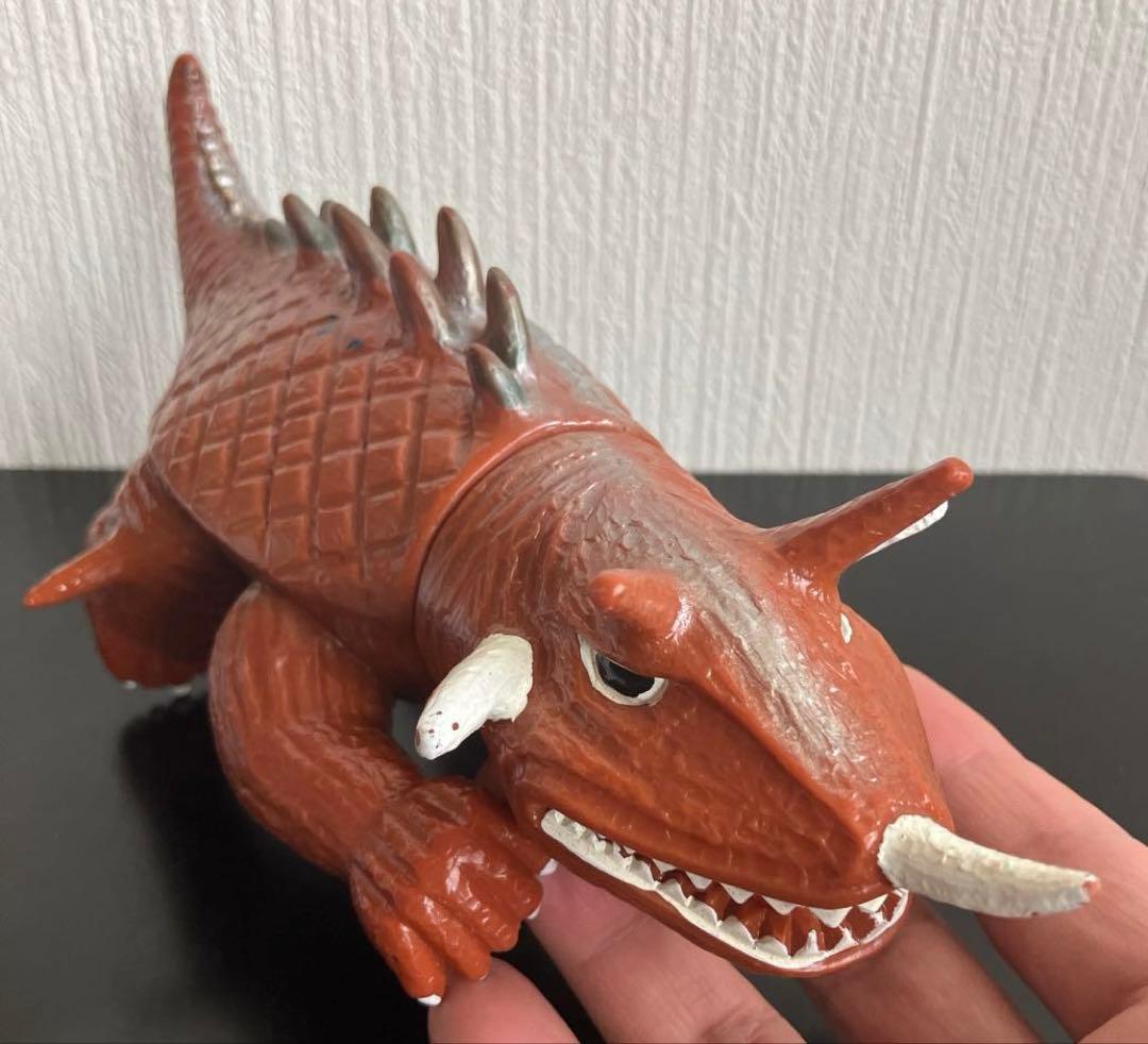 ガメラ　日東　ウルトラ怪獣シリーズ　バルゴン　ソフビ　 公開当時品　開封品