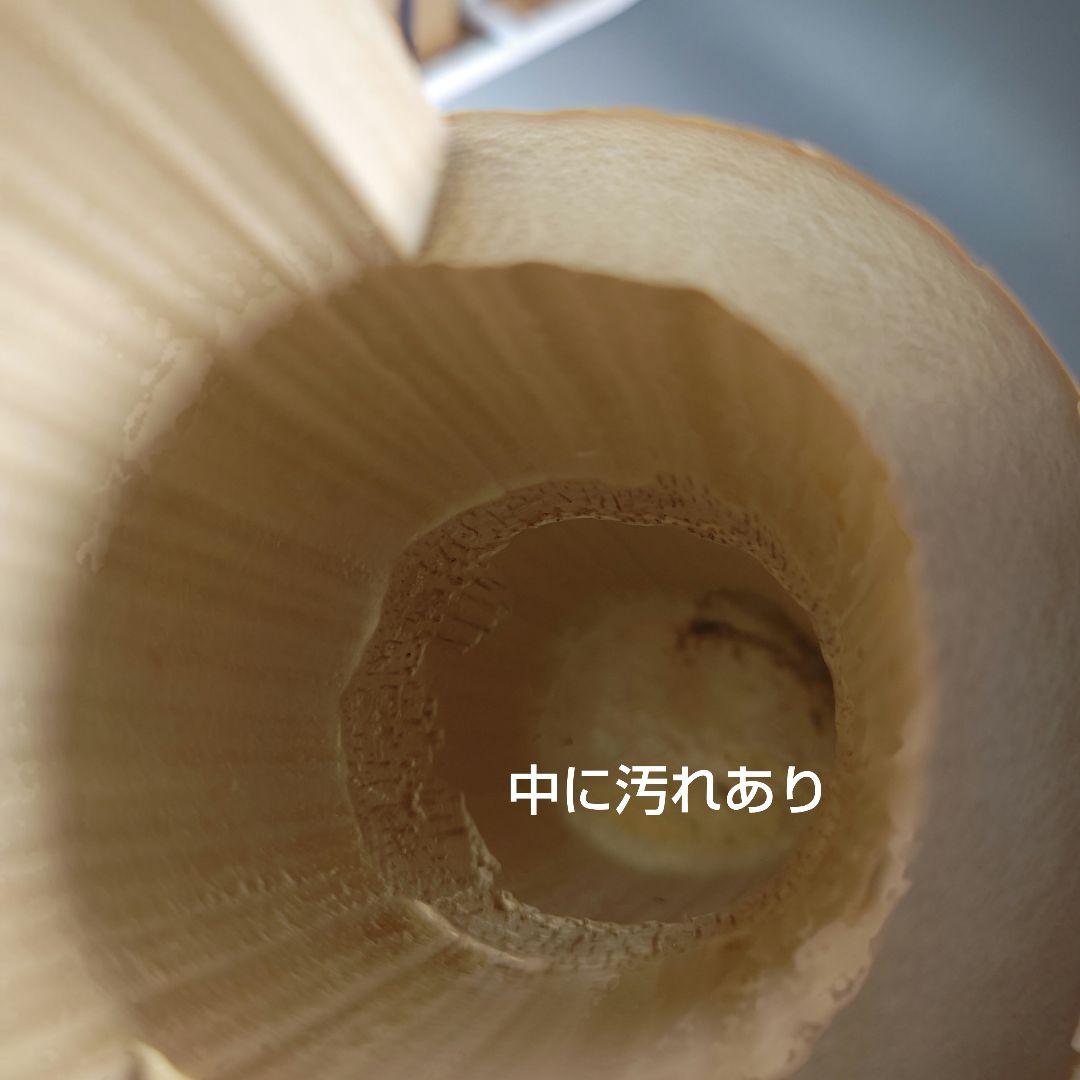 イ797 花入『大徳寺　福本積應　極箱』『銘　喫茶去』『竹器師　影林宗篤』竹花器