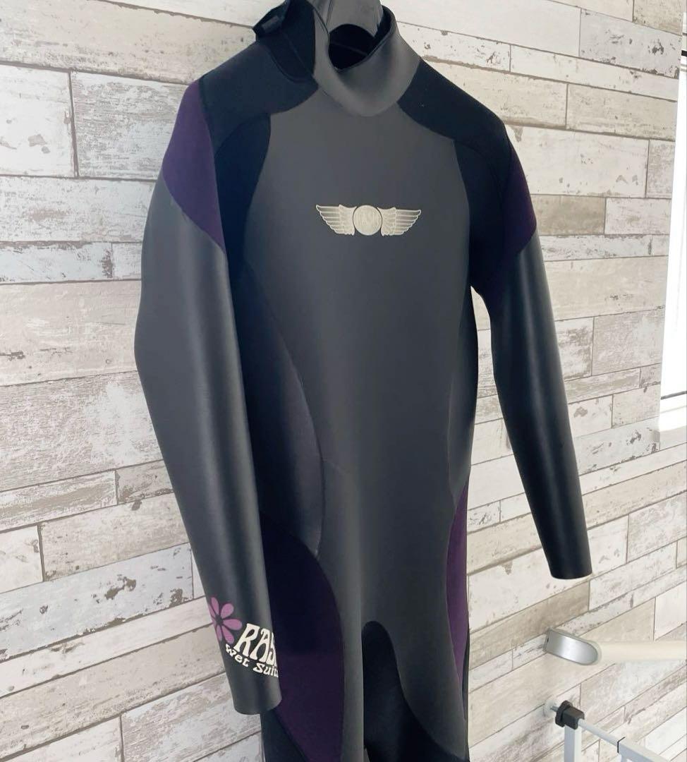 【美品 早い者勝ち】RASH メンズ ML相当170 セミドライ フル 5/3