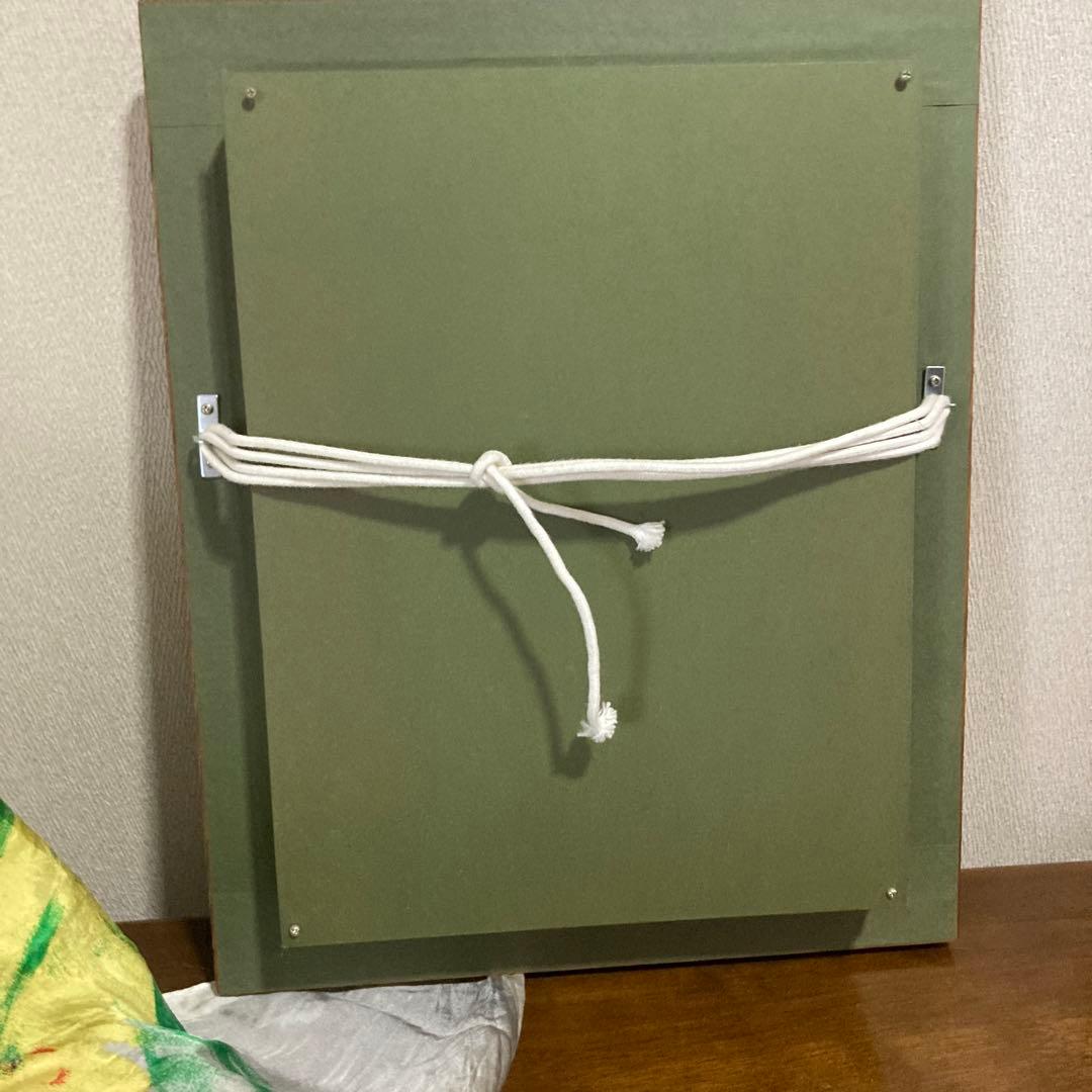 【本物の油彩画】「アイスランドポピー」森秀雄（SM）額縁付