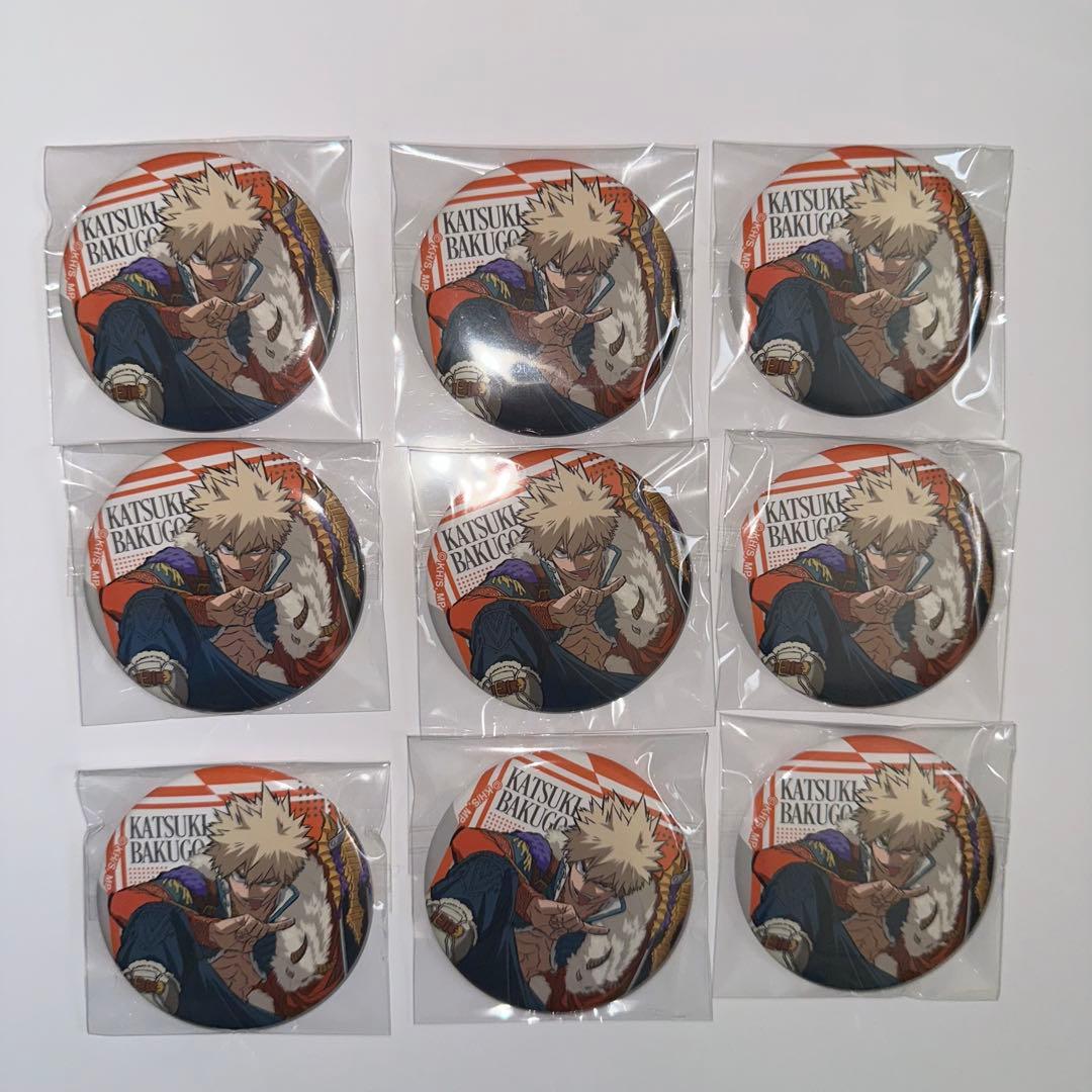僕のヒーローアカデミア 爆豪勝己 十傑 缶バッジ JF2025 おまけ◎