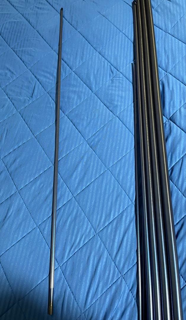 ジャンク鮎竿ダイワ銀影エアAテクニカル90Q SMTソリッド替穂先付き