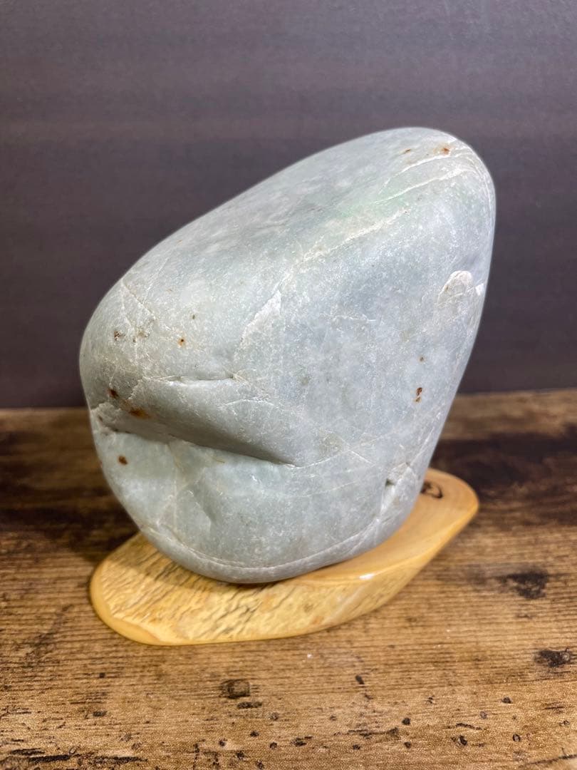 約2100g 糸魚川 翡翠 海石 緑