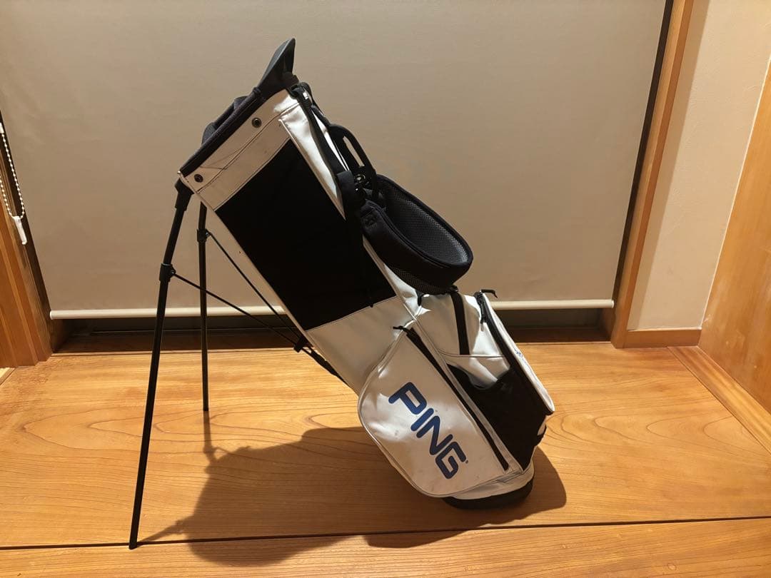 PING スタンドバッグ ホワイト
