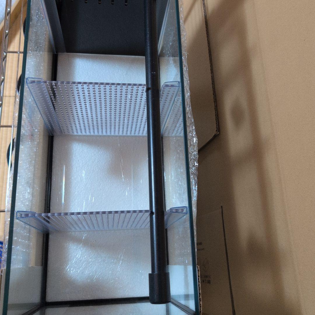 新品ベタマンション　600×200×200 オプションガラス蓋 仕切り板付属