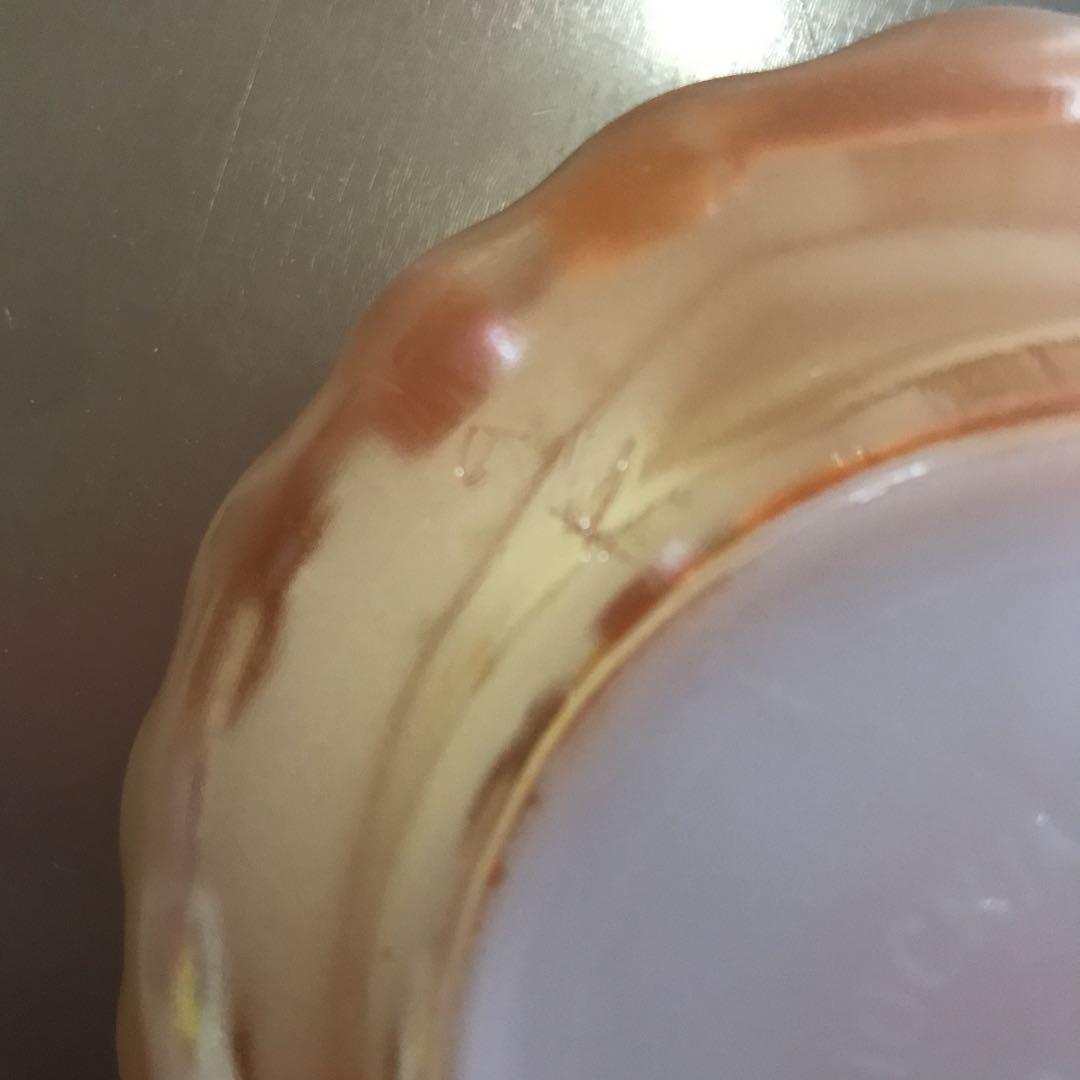 fire king  デミタスカップ&ソーサー６客セット