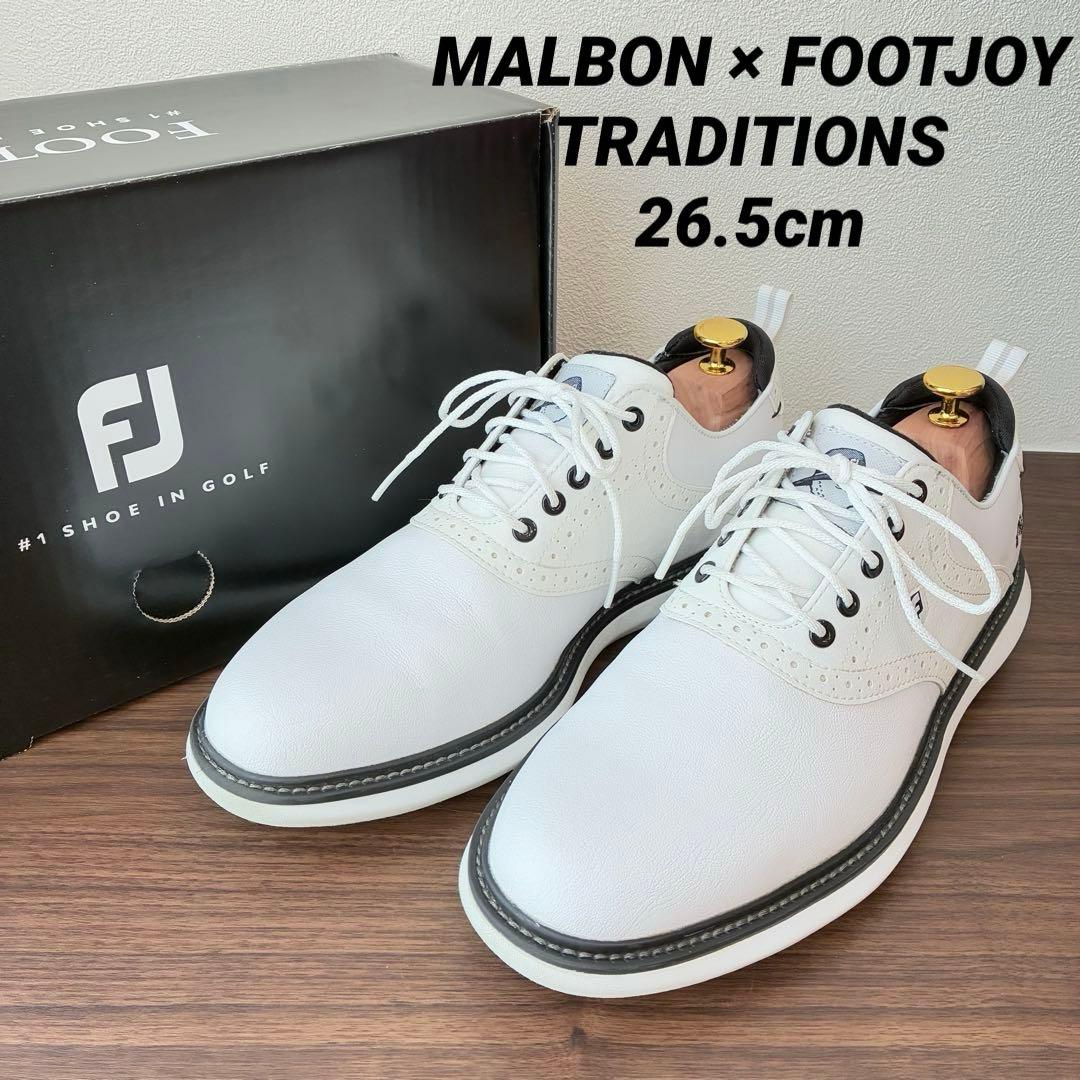 MALBON × FOOTJOY TRADITIONS ゴルフシューズ