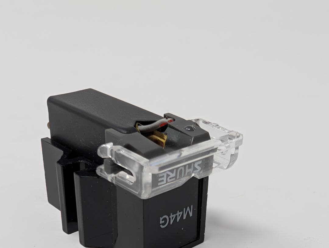 【希少・完実電気】SHURE M44G 純正ケース・ウェイト・予備ビス完備 美品