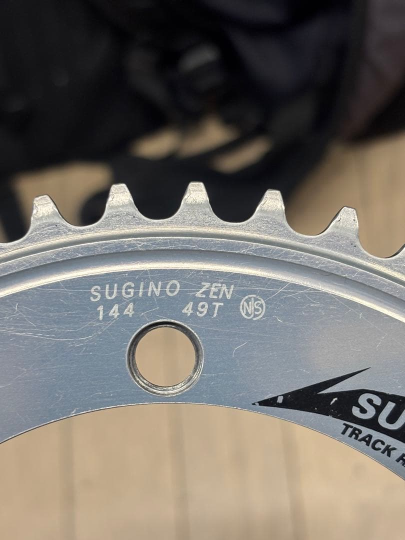 SUGINO ZEN 49T チェーンリング 144mm