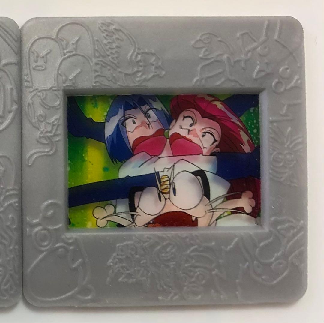 Meijiポケモン　ピクチャーフレーム　ロケット団　ニャース