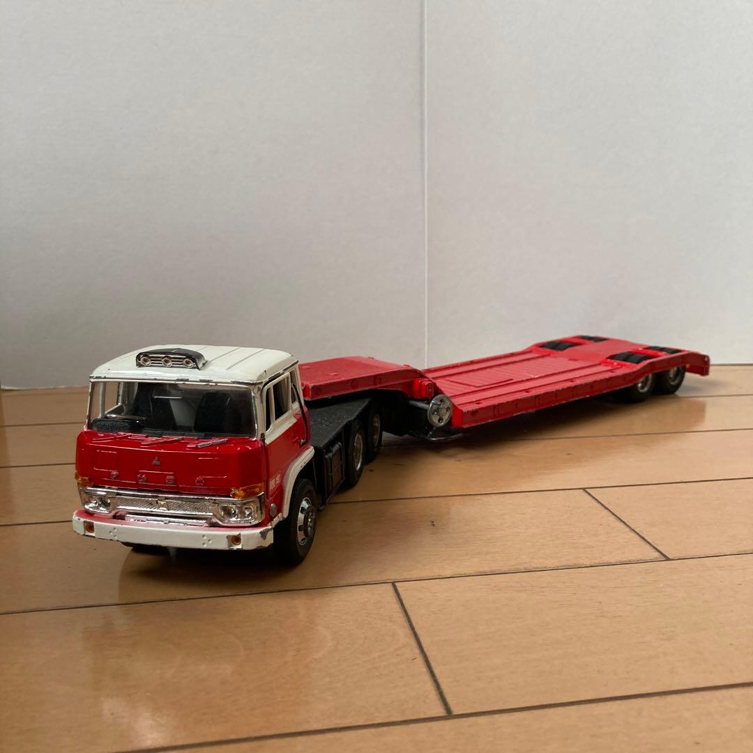 ヨネザワ ダイヤペット T-95 1/35 三菱ふそうトレーラー ミニカー