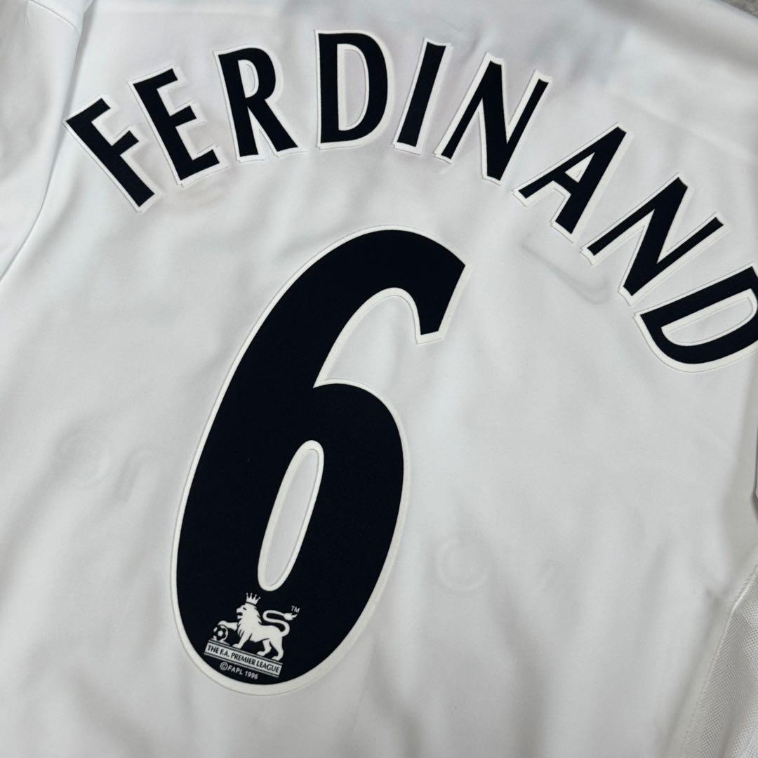 【新品タグ付】マンチェスターユナイテッド #6 ファーディナンド ユニフォーム