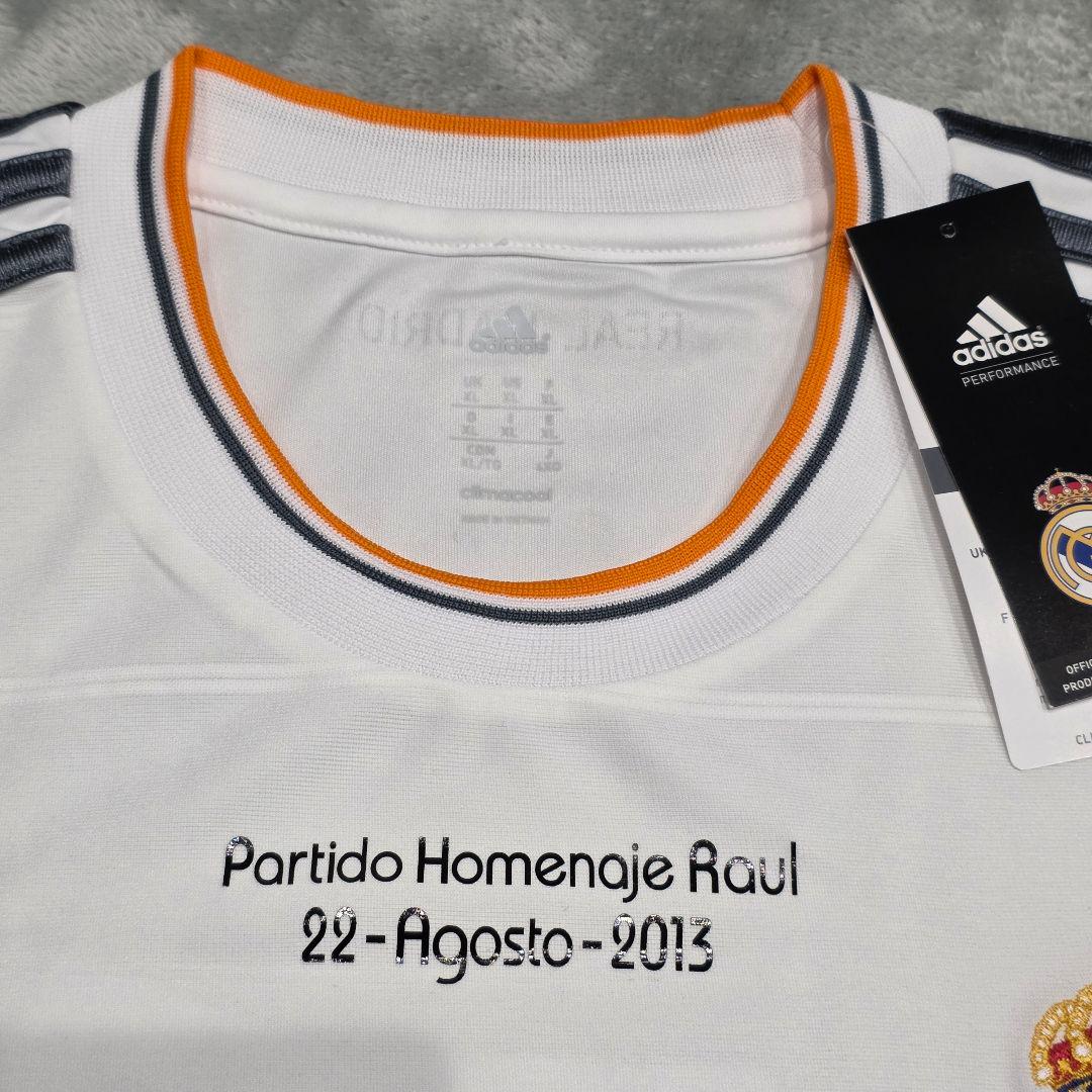 【未使用】レアルマドリード　ラウール　引退記念　ユニフォーム　4XO　アディダス