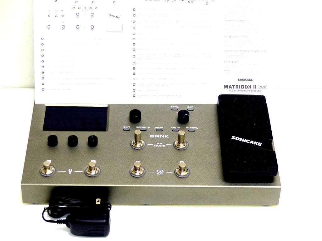 ほぼ未使用 Sonicake Matribox II Pro マルチエフェクター