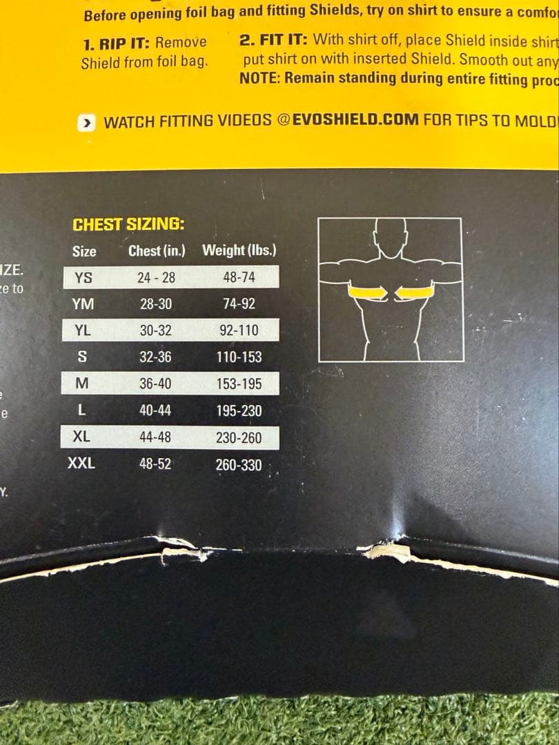 希少 エボシールド チェストガード 胸パット 硬式 軟式 ジュニア 少年 シニア